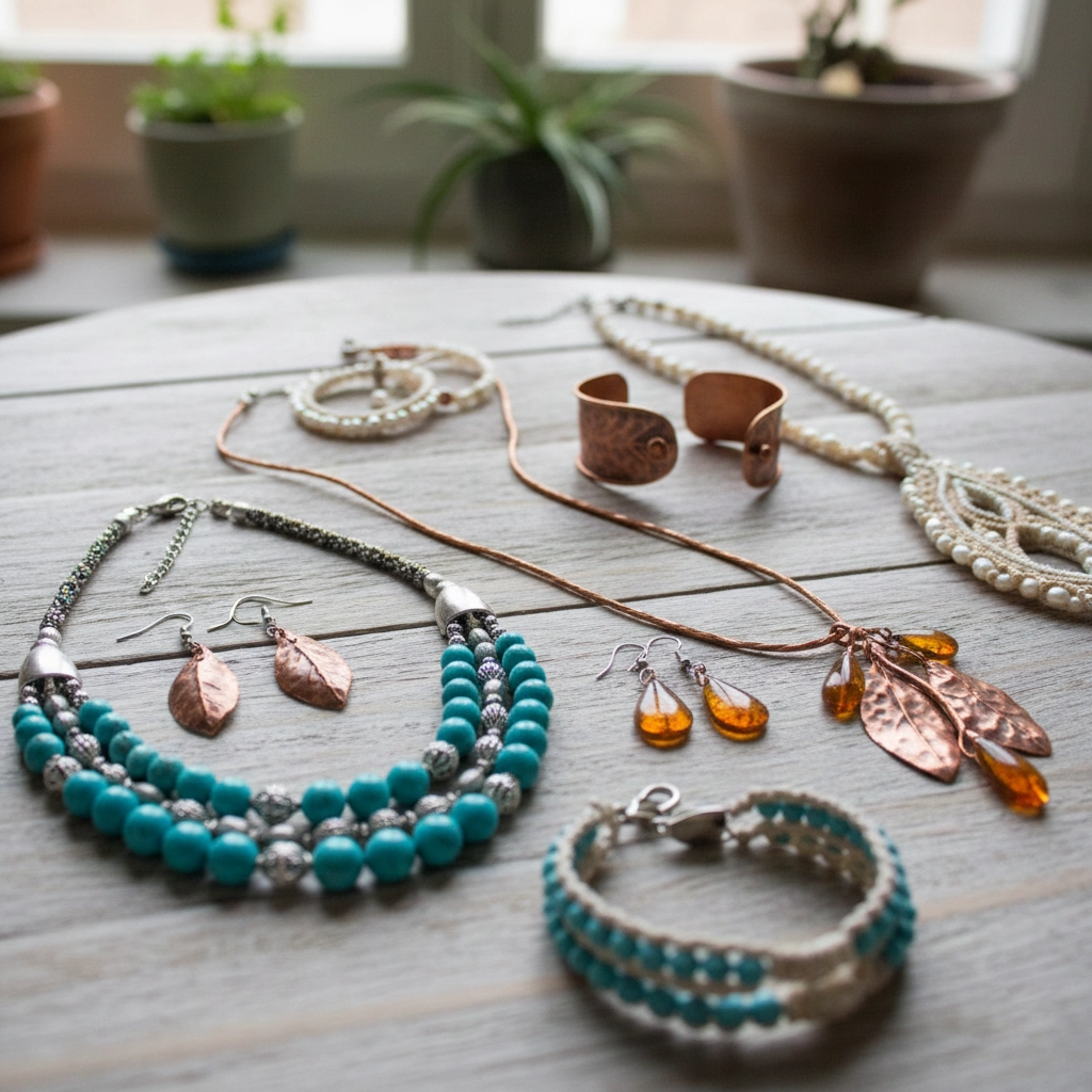 Handmade jewelry sets